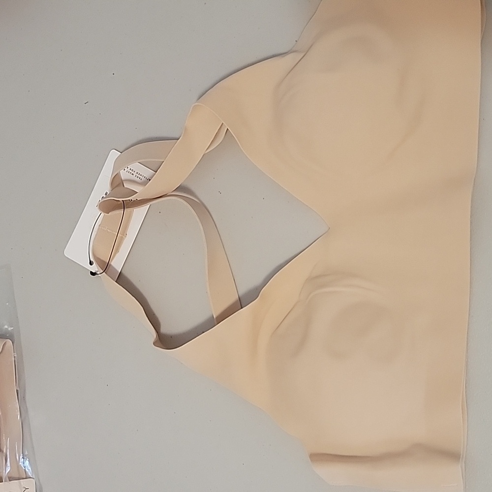 Sleek Crossback Bralette ALMOND, XS